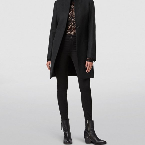All Saints Leni Coat XS (00) - Picture 2 of 7